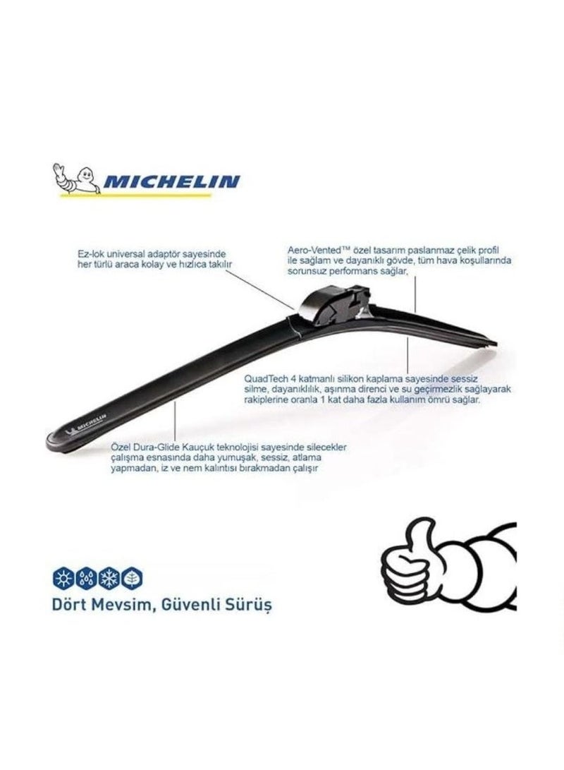 Michelin Multi Clip Wiper Blade Size 22 - Image 3